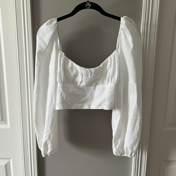 Princess Polly ARIAH LONG SLEEVE TOP. Size US 6. - Picture 6 of 6